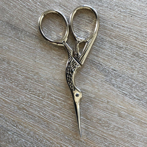 Stork Scissors - Gold Colored - Small