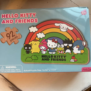 Hello Kitty Kawaii Wooden Jigsaw Puzzle HC
