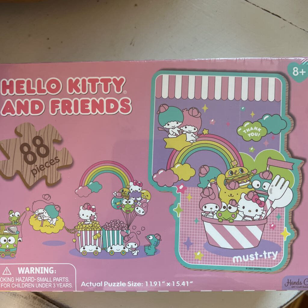 Hello Kitty Sanrio Wooden Jigsaw Puzzle HC