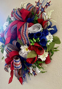 15672 Patriotic Wreath "Firecracker"