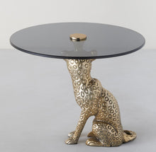 Load image into Gallery viewer, 15415 Cheetah Glass Pedestal
