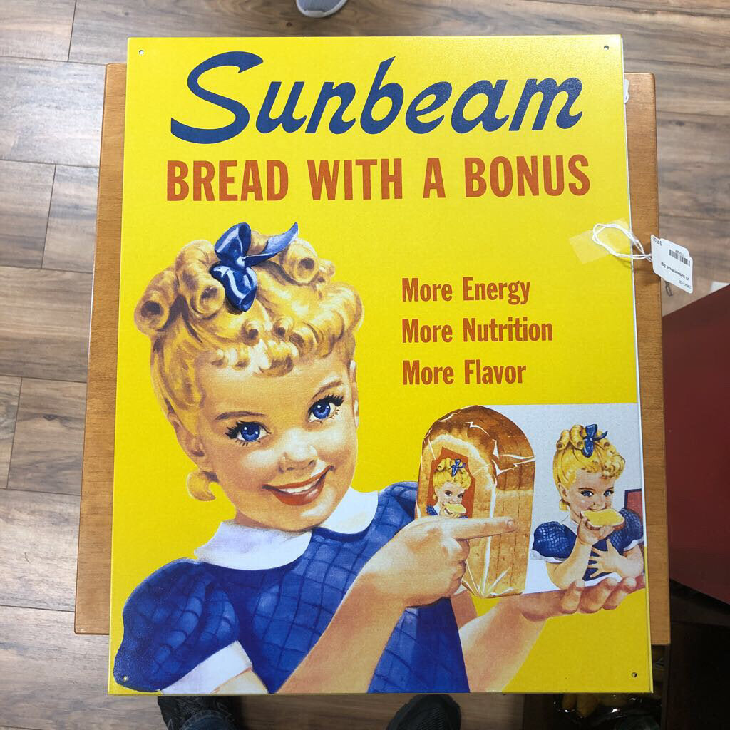 J13 Sunbeam Bread Sign