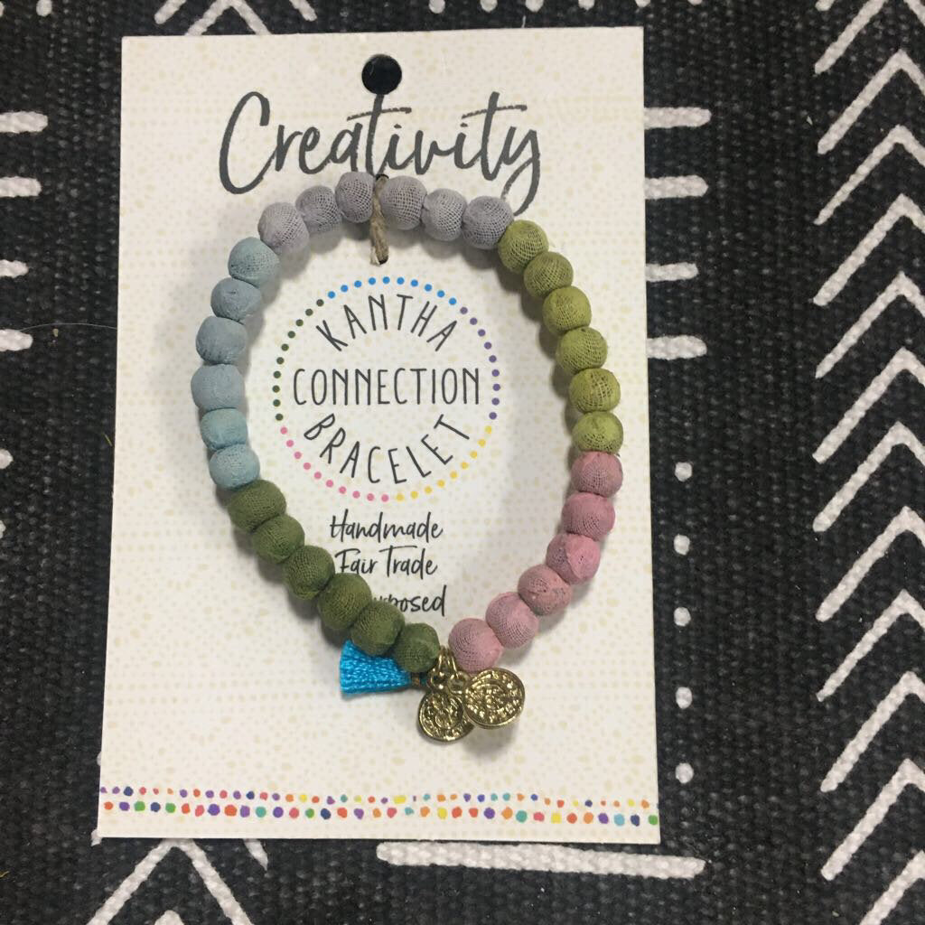 Kantha Creativity Bracelet