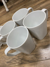 Load image into Gallery viewer, White mugs with Creamer snd Sugar Set
