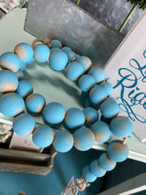 Load image into Gallery viewer, Aqua Chunky Bottle Beads
