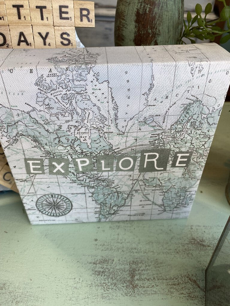 Explore Map Print