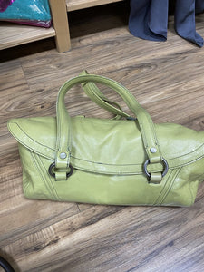 Avocado Kenneth Cole Leather Hand Bag