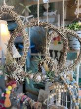 Load image into Gallery viewer, Earthy Air Plant Holiday Wreath
