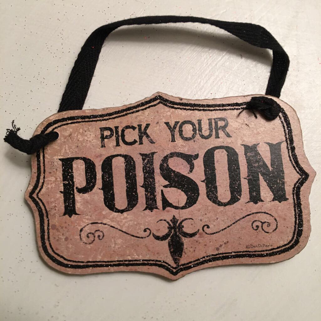 Your Poison ornament 112321100801