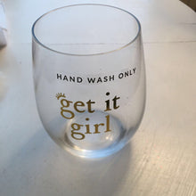 Load image into Gallery viewer, Wine glass get it girl 112321101530
