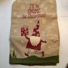 Load image into Gallery viewer, Gnome for Christmas kitchen towel 112921108400
