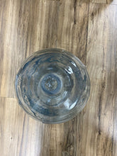 Load image into Gallery viewer, Vintage Blue Rock Glass Water Bottle 5 Gallon 19” tall. Base 9.5”
