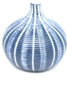 Porcelain Blue bud vase