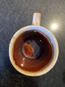 Vintage McCoy coffee cup 3.25”H x 3.5”W
