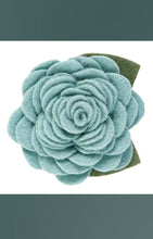 Load image into Gallery viewer, 14614 Pet Collar Flower, Aqua, Large
