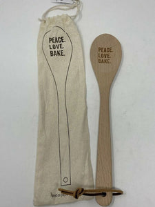 14619 Wood Spoon/Bag, Assorted