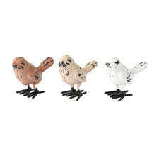 Load image into Gallery viewer, 14636 Painted Iron Bird, Assorted, 2&quot;
