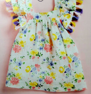 Floral Tassel Dress 9-12Mos