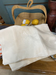 Vintage European Square Table cloth