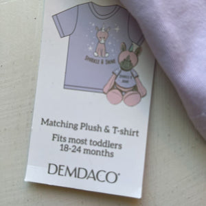 Unicorn Plush and Shirt Gift Set DD040722