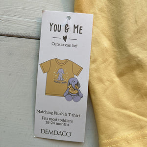 Elephant Plush and Shirt Gift Set 040722DD