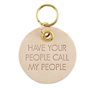 13931 Leather Pet Tag-Assorted