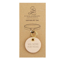 Load image into Gallery viewer, 13931 Leather Pet Tag-Assorted
