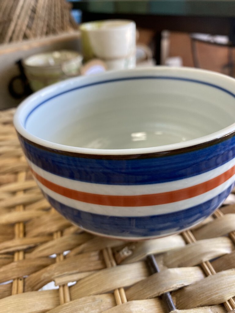 Nautical Stripe Bowl