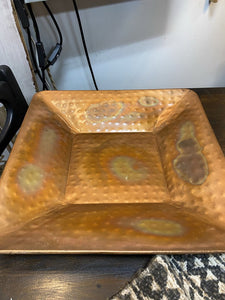 Boho Copper Decorative Tray Medium