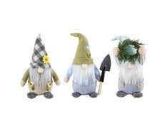 Load image into Gallery viewer, 14733 Mini Garden Gnome, Cotton/felt/canvas weighted and embellished Gnome
