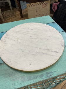 Glam Marble Round Tray