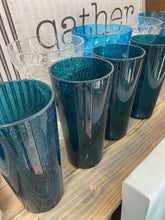 Load image into Gallery viewer, Blue Pool Water glasses set of 4?
