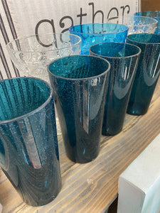 Blue Pool Water glasses set of 4?