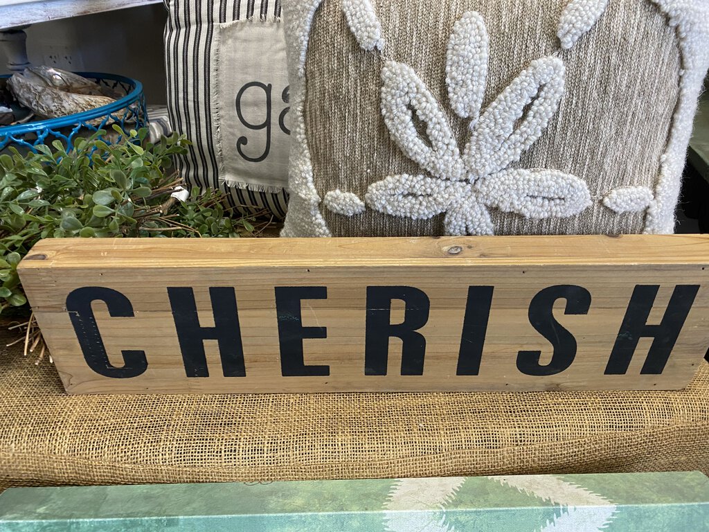 Cherish Sign