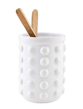 Load image into Gallery viewer, 14820 Classic Studded Utensil Crock, Ceramic
