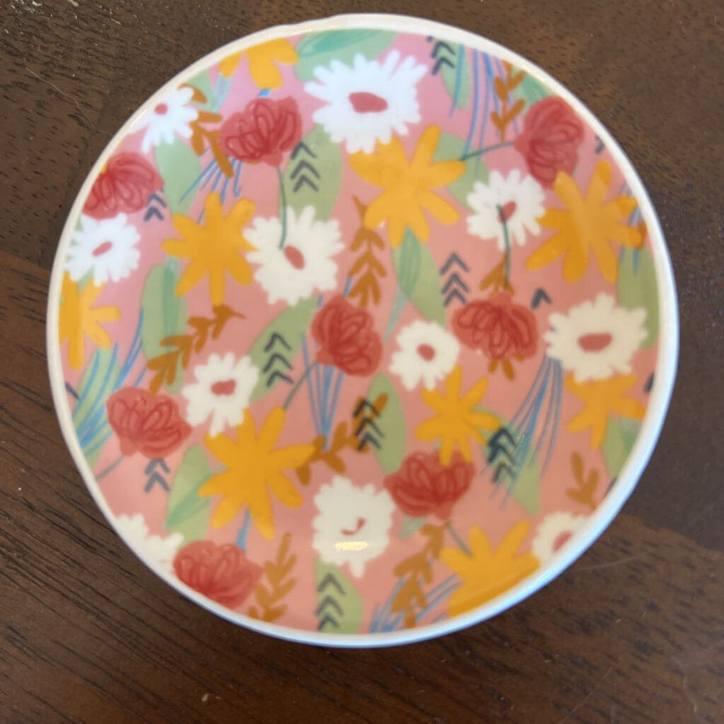 Bloom Ceramic trinket dish 3 in. TC 062022