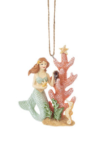 14950 Holiday Mermaid Ornament