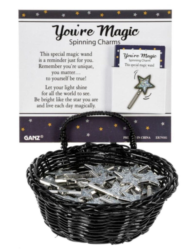 14963 You're Magic! Spinning Star Charm w/Card