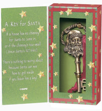 Load image into Gallery viewer, 8354 A Key For Santa, Boxed Ornament
