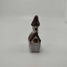 Load image into Gallery viewer, White Rustic Miniature Church with Steeple 1.5&#39;x2.25&quot; Italian Villiage Series
