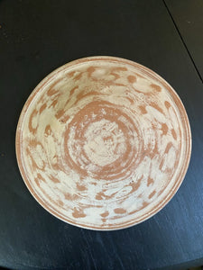 Terra cotta shell bowl