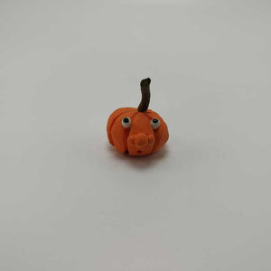 Cammie From the Patch, Bright Orange Pumpkin .5"