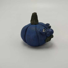 Load image into Gallery viewer, Todd From the Patch, Blue Pumpkin with Mustache 1.5&quot;
