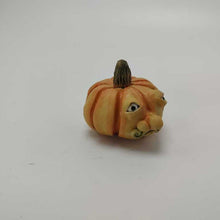 Load image into Gallery viewer, Sherman From the Patch, Yellow Pumpkin with Mustache 1.25&quot;
