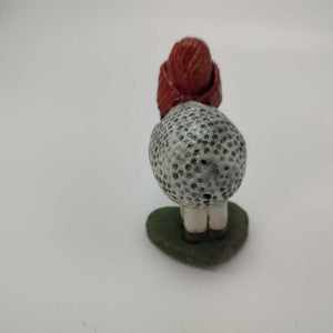 Sheep with Red Beanie & Grass Heart 2.5"