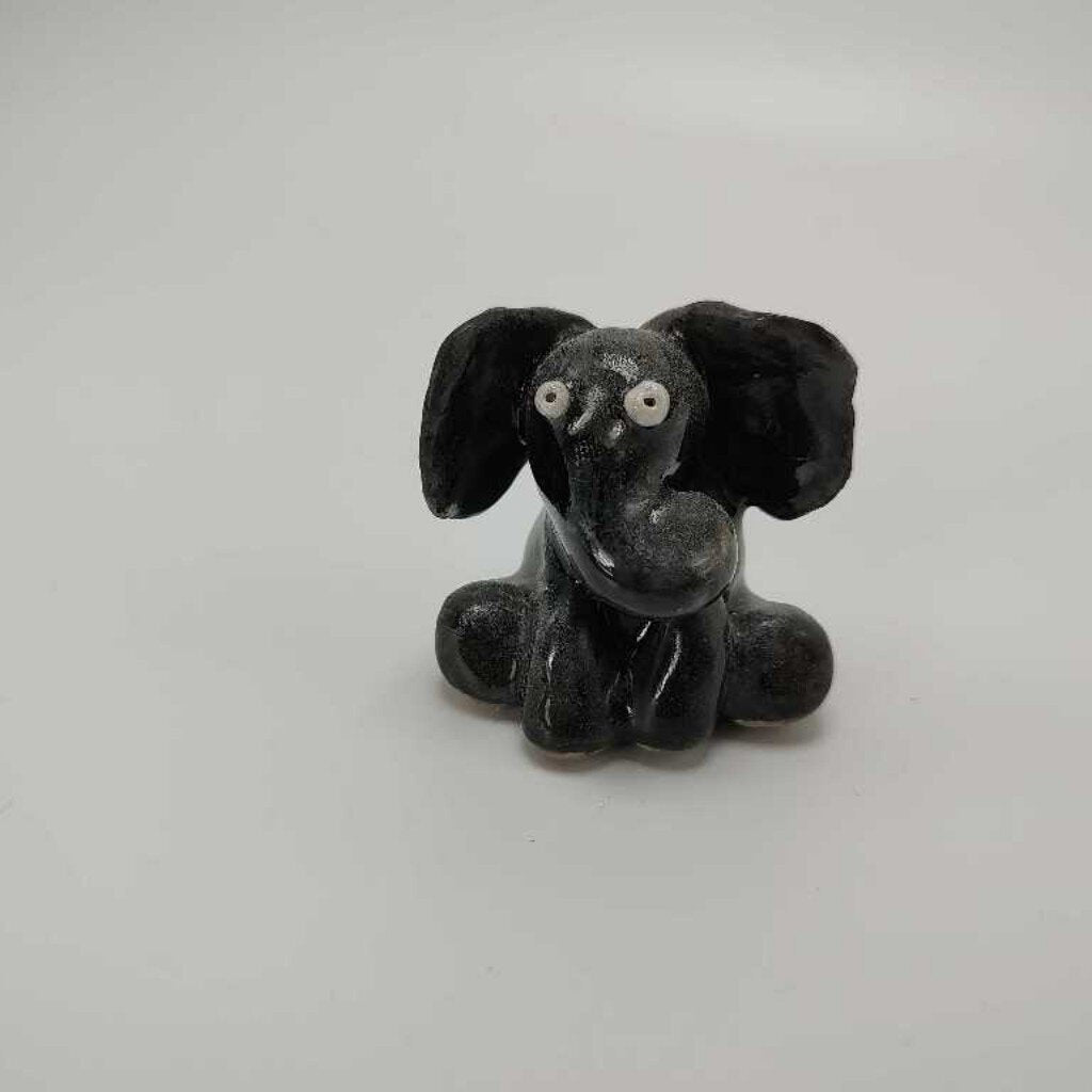 Dark Grey Cartoony Elephant 1.5