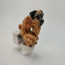 Load image into Gallery viewer, Mastiff Sitting on the Toilet in &quot;The Thinker&quot; Pose 5&quot;
