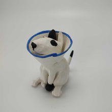 Load image into Gallery viewer, Bull Terrier in a Cone of Shame 3&quot;
