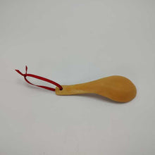 Load image into Gallery viewer, Small Yellow Mandala Spoon 4.25&quot;
