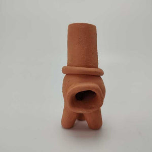 Miniature Terracotta Chiminea, No Decoration 2.5"